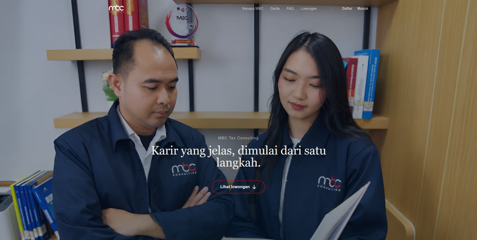 Deploy Website Career MBC